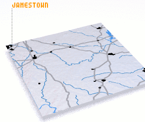 3d view of Jamestown