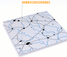 3d view of Hobbs Crossroads
