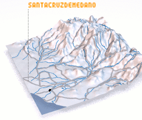 3d view of Santa Cruz de Médano