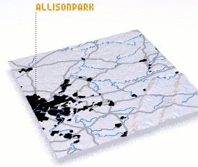 3d view of Allison Park