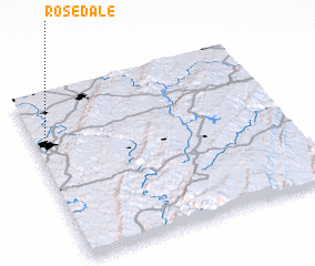 3d view of Rosedale