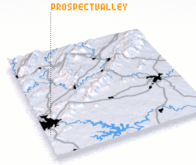 3d view of Prospect Valley