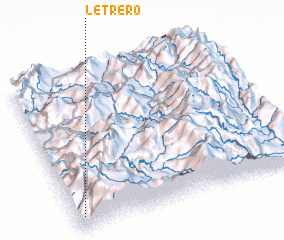 3d view of Letrero