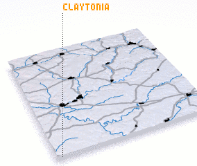 3d view of Claytonia