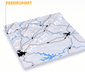 3d view of Perkins Point