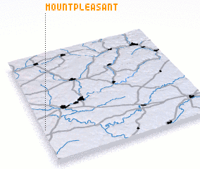 3d view of Mount Pleasant