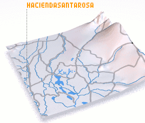 3d view of Hacienda Santa Rosa