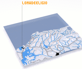 3d view of Loma de Eligio