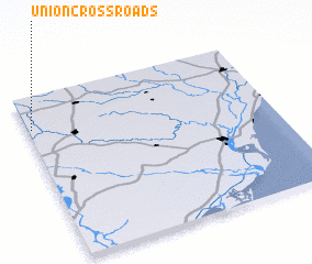 3d view of Union Crossroads