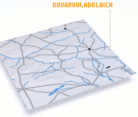 3d view of Douar Oulad el Aïch