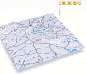 3d view of Salineiras