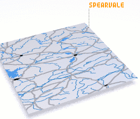 3d view of Spear Vale