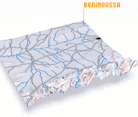 3d view of Beni Moussa