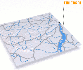 3d view of Tiniébani