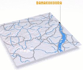 3d view of Bamako Koura