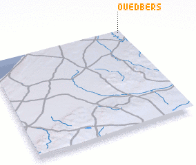 3d view of Oued Bers