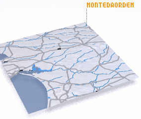 3d view of Monte da Ordem