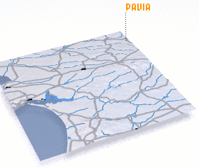 3d view of Pavia