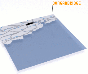 3d view of Dongan Bridge