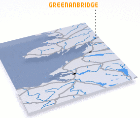 3d view of Greenan Bridge