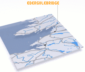 3d view of Edergole Bridge