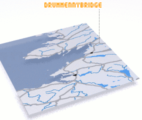 3d view of Drummenny Bridge