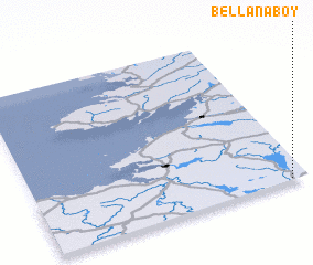 3d view of Bellanaboy