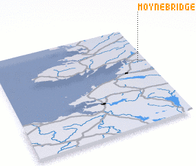 3d view of Moyne Bridge