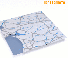 3d view of Monte da Mata
