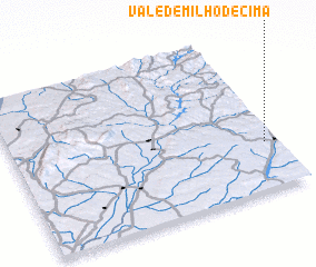 3d view of Vale de Milho de Cima