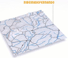 3d view of Ribeira de Fernando