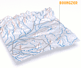 3d view of Bou Mgzer