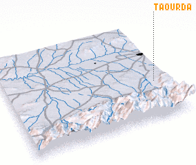 3d view of Taourda