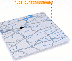 3d view of Maudemount Cross Roads