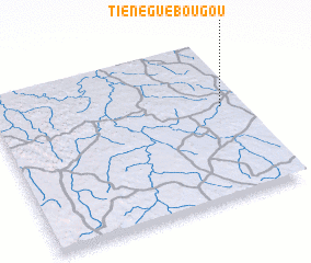 3d view of Tiénéguébougou