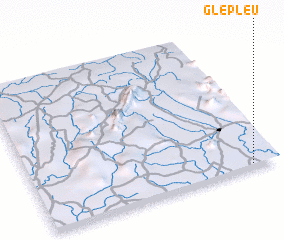 3d view of Glépleu