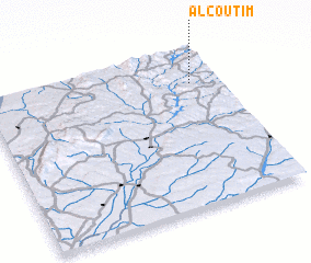 3d view of Alcoutim