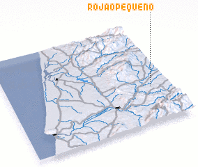 3d view of Rojão Pequeno