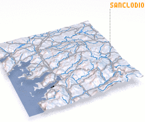 3d view of San Clodio