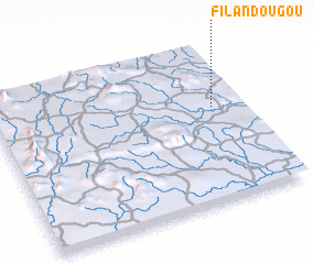 3d view of Filandougou