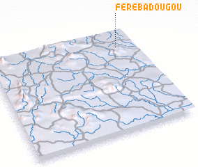 3d view of Férébadougou