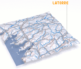 3d view of La Torre