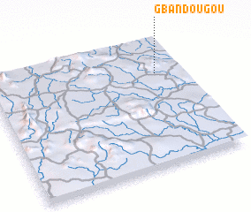 3d view of Gbandougou