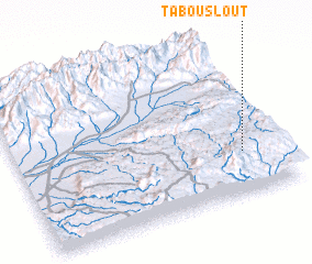 3d view of Tabouslout