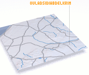 3d view of Oulad Sidi Abd el Krim