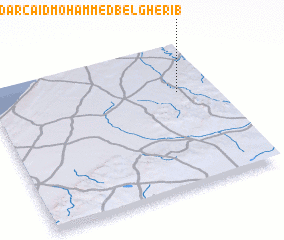 3d view of Dar Caïd Mohammed Bel Gherib