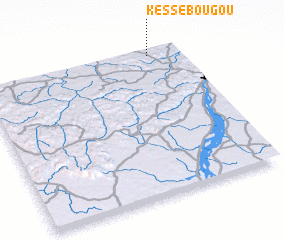 3d view of Kèssèbougou