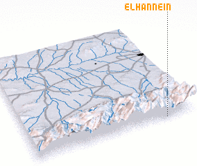 3d view of El Hanneïn