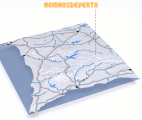 3d view of Moinhos de Vento