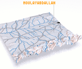 3d view of Moulay Abdallah